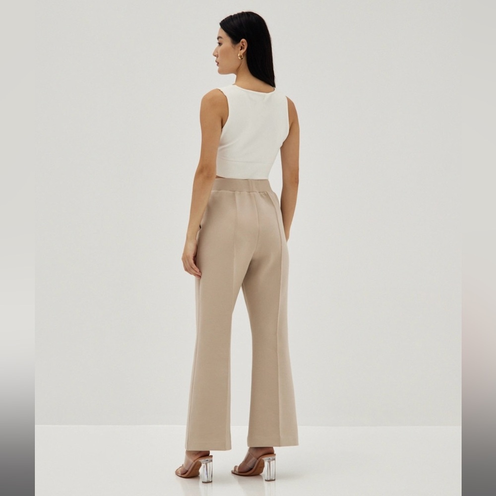 Love Bonito flare pants in ‘sand’ - Picture 4 of 6